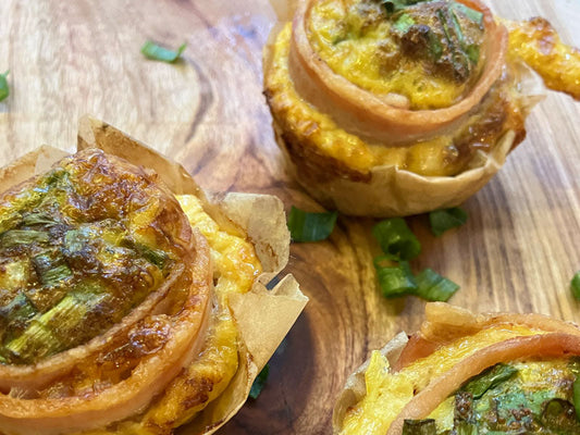 Bacon & Egg Liver Muffins