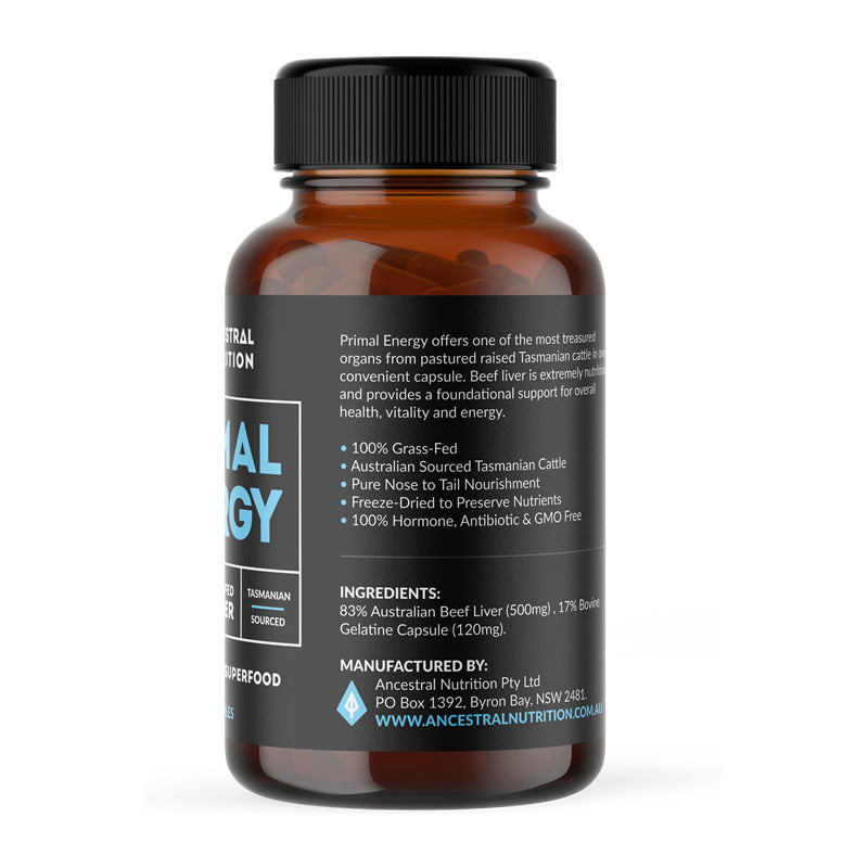 grass fed beef liver capsules