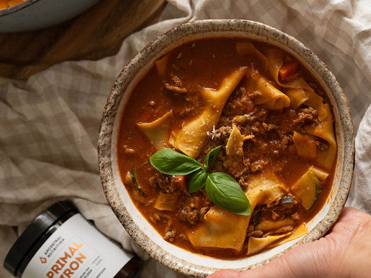 Iron Rich Lasagne Soup Recipe
