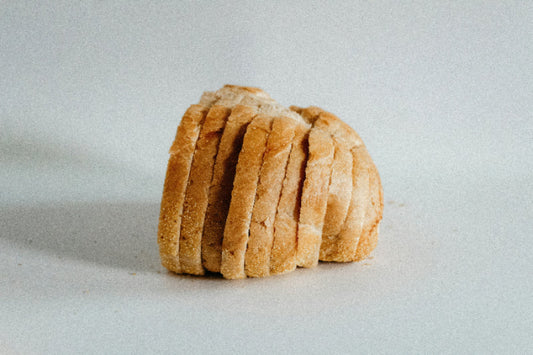 bread loaf sliced