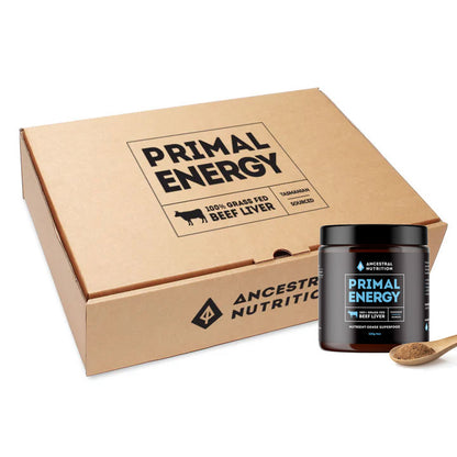 Primal Energy Grass Fed Beef Liver Powder (Box of 6)