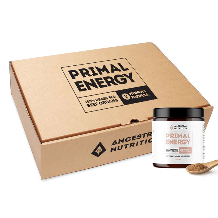 Primal Energy Women - Grass Fed Beef Organ Powder (Box of 6)