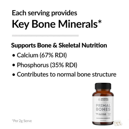 Primal Bones - Grass-Fed Bone Matrix