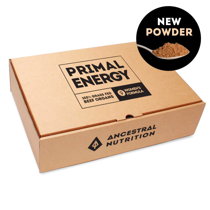Primal Energy Women - Grass Fed Beef Organ Powder (Box of 6)